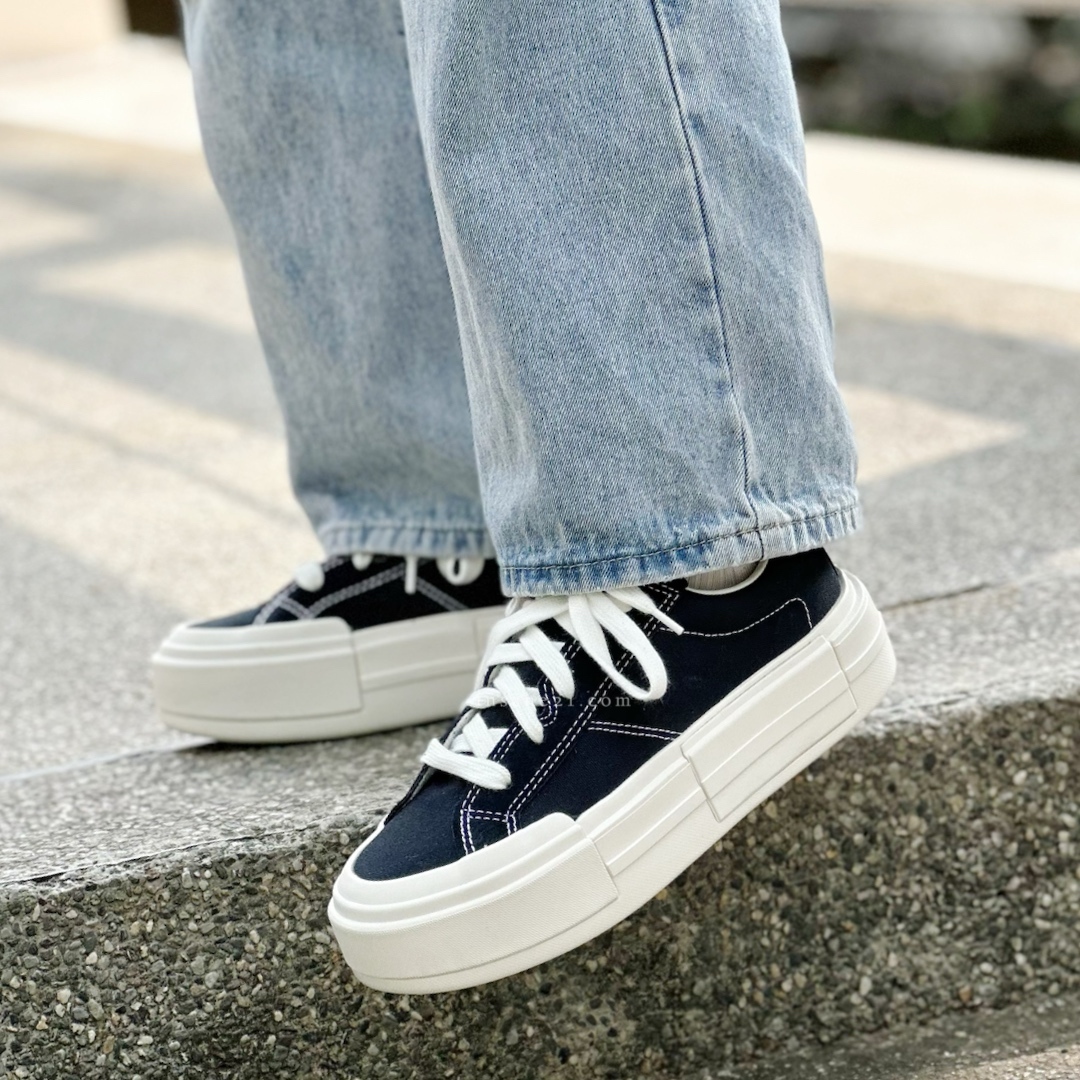 CONVERSE CHUCK TAYLOR ALL STAR CRUISE UU鞋 厚底 解構 帆布鞋 黑 A08789C