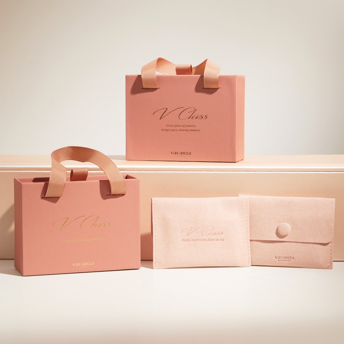 水瓶座生日快樂【VACANZA 飾品】V Class®純銀星座幸福粉生日禮盒組『LINE禮物獨家組合』