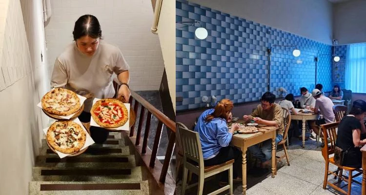 同行友人吃到一半，突然冒出一句：「欸，你有沒有發現，吃完居然完全不會想喝水？」。「真的欸！」被他這麼一提醒，我才瞬間恍然大悟。普遍吃披薩，尤其是連鎖店的披薩，往往才吃兩片，就急著想喝飲料解膩，但在「Vita Pizza」完全沒有這種負擔感。我還笑著回友人：「不行不行，你這種是連鎖披薩店的吃法，一點都不義式啦！」