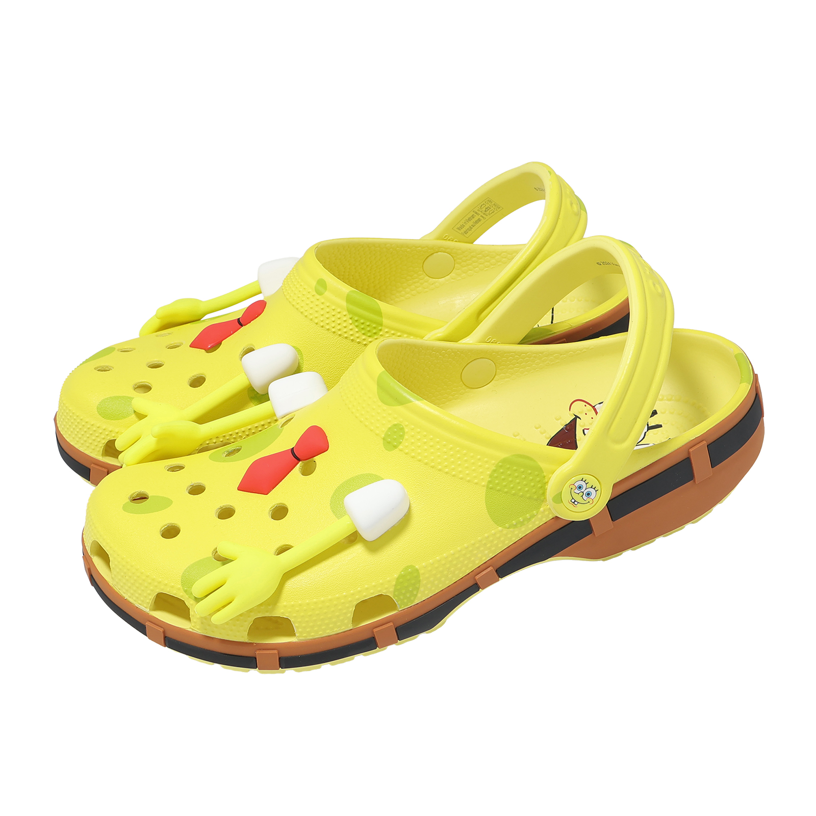 [ACS] Crocs 洞洞鞋 Spongebob Classic Clog 男鞋 女鞋 海綿寶寶 香蕉黃 涼拖鞋 2098247HD