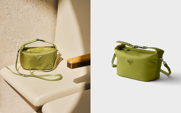 Prada Chérie Re-Nylon 迷你手提包／55,000元（圖／品牌提供）