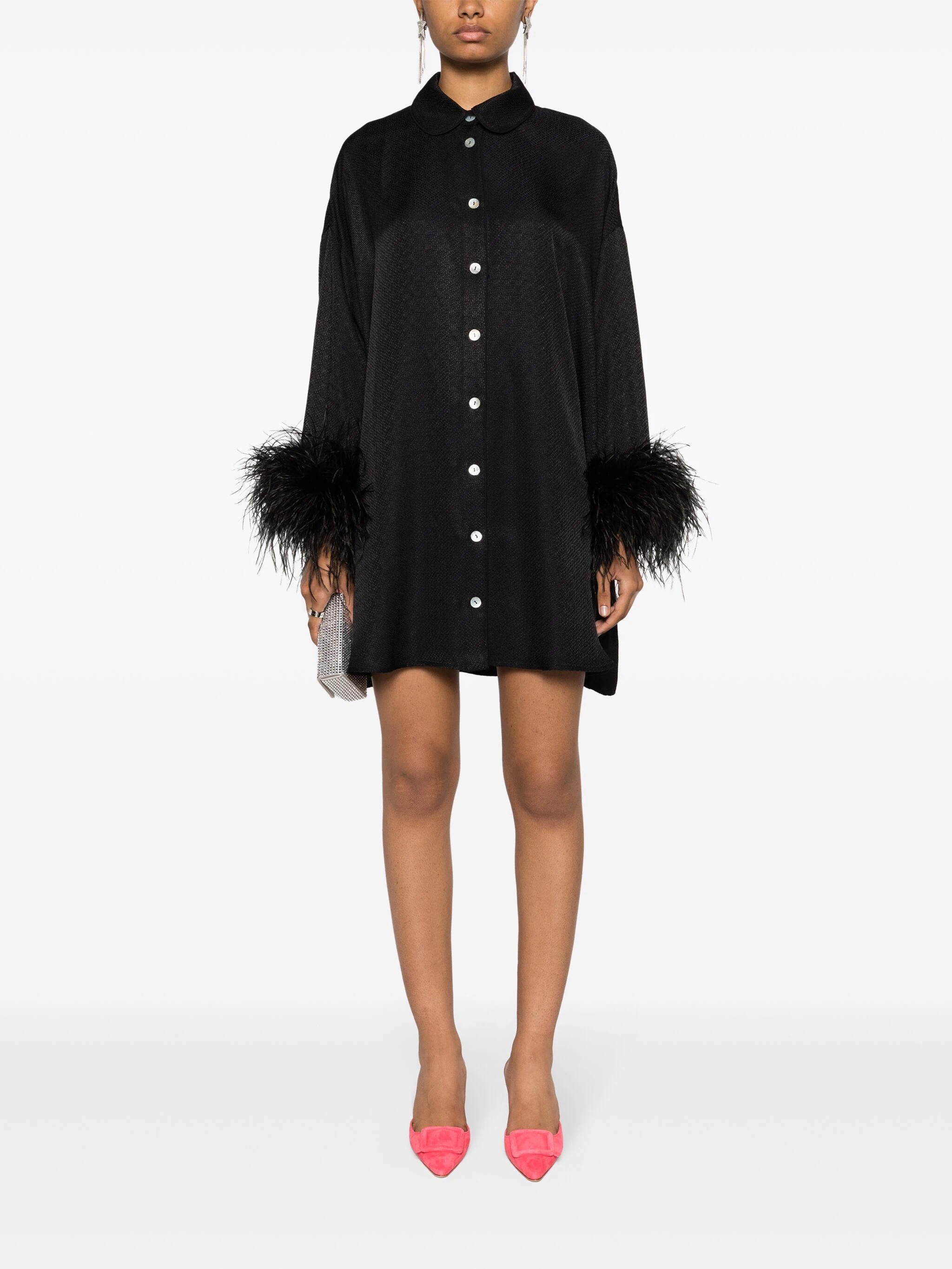 Sleeper Pastelle jacquard shirt dress