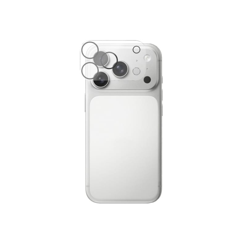 3D Perfect iPhone 18 系列 透明全包覆高透光9H高硬度玻璃保護貼_鏡頭專用 iPhone 18 / 17 Pro Max 專用