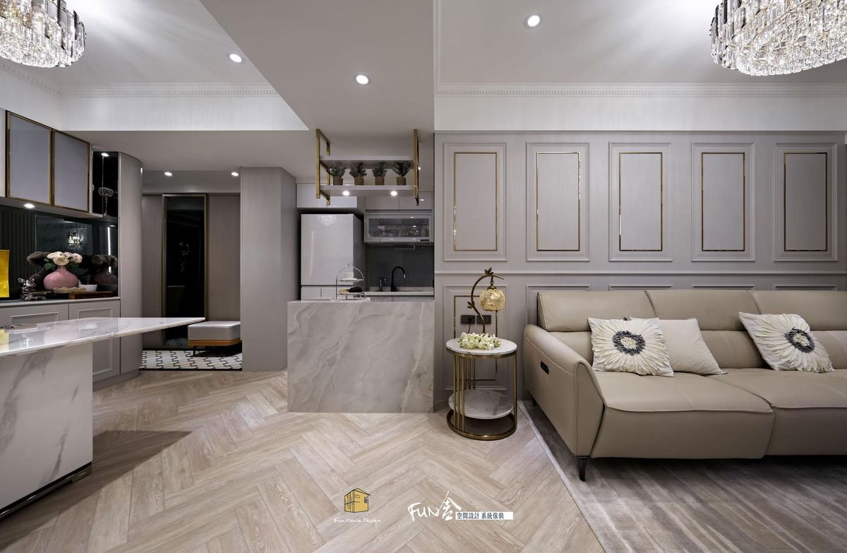 Fun舍(新舍)空間設計；現代美式風格；輕奢；住宅；室內設計