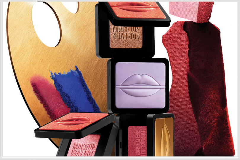 MAKE UP FOR EVER藝術大師恣意玩色眼影，單顆900元，全系列23色、三種質地。（圖／品牌提供）