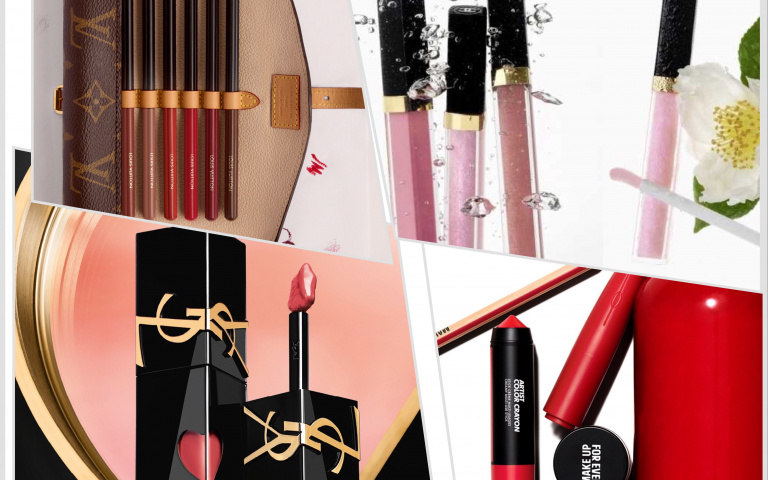 2026夏天最夯嫩粉水光唇！香奈兒、YSL、MAKE UP FOR EVER必收，LV唇線筆打造韓星翹唇