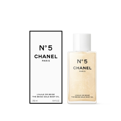 CHANEL 香奈兒 N°5 絲光身體煥亮油 250ml (2024聖誕限量)