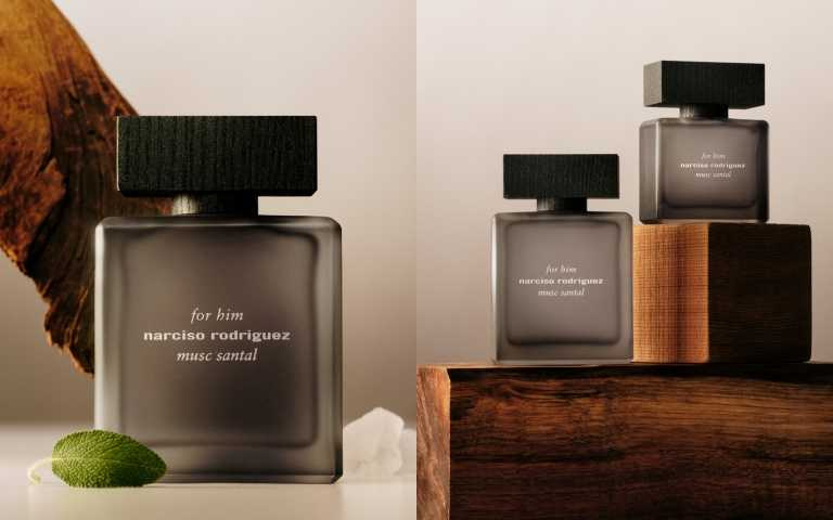 narciso rodriguez for him紳墨檀蘊淡香精 50mL／3,150元、100ml／4,350元。(圖/品牌提供)