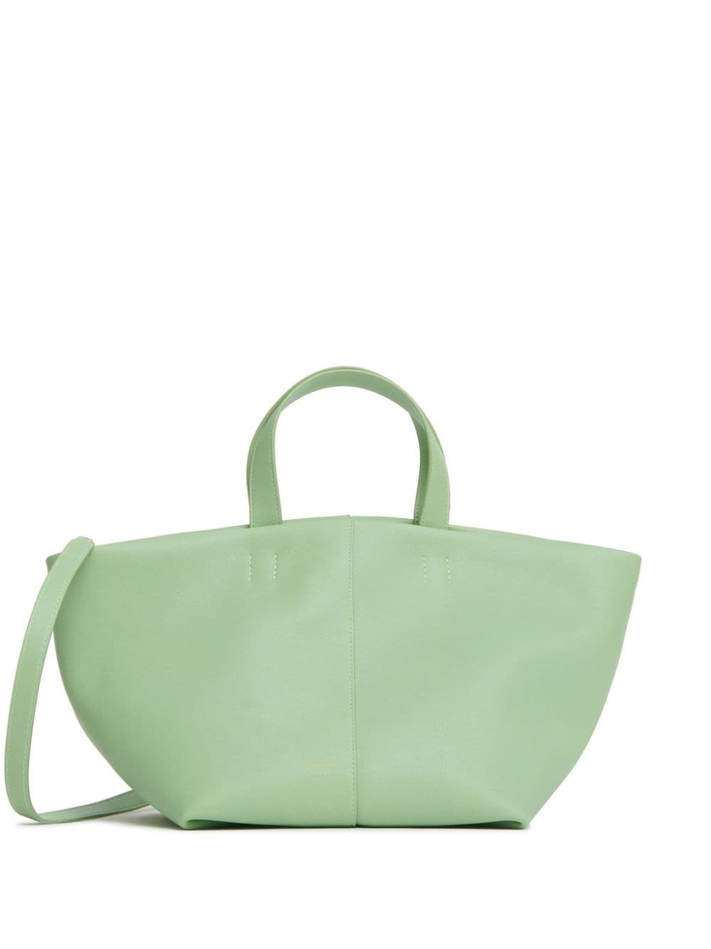 Mansur Gavriel - Tulipano leather tote bag - women - Canvas/Calf Leather - One Size - Green