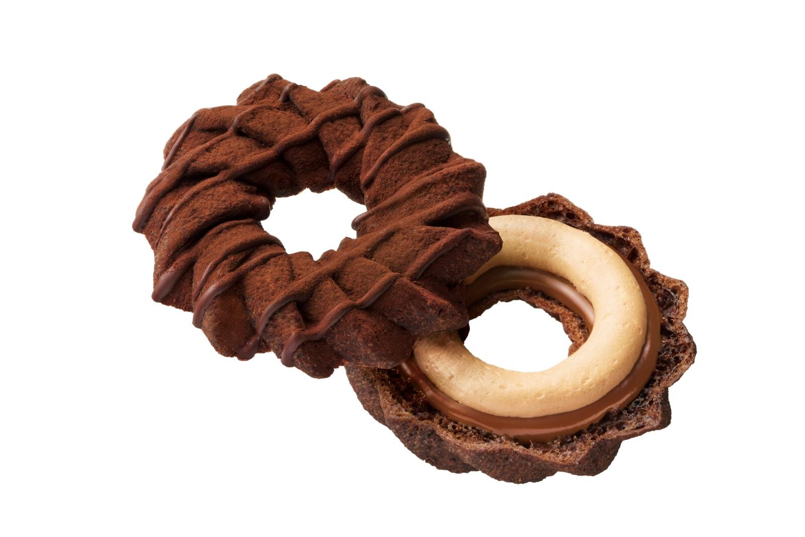 生巧克力法式甜甜圈 焦糖榛果脆糖款