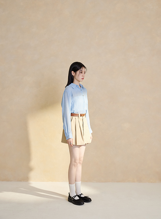 薄底鞋推薦　人間芭比雙釦帶運動風芭蕾鞋穿搭