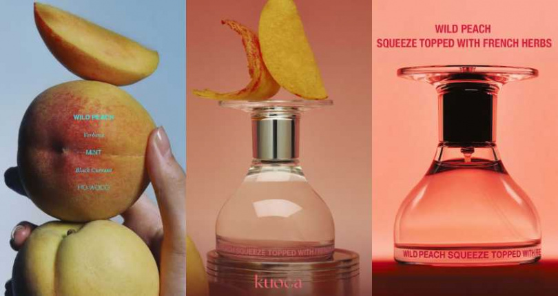 kuoca WILD PEACH 野桃淡香精50ml／3,990元（圖／品牌提供）