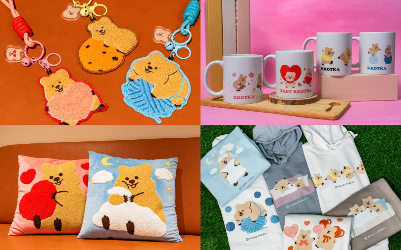 《勾卡KKOTKA快閃店》4月2日至5月3日於台北新光三越信義新天地A11 B1登場。（圖／品牌提供）