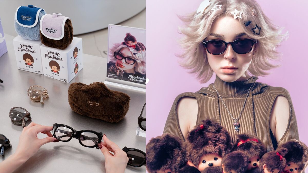 睫毛、雀斑直接戴上臉！KlassiC.ｘMonchhichi 超萌聯名登場，6款必收限定一次看！