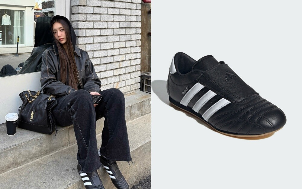 2. adidas Originals TAEKWONDO 跆拳道鞋：宋雨琦同款，懶人友好！（NT$3,690)