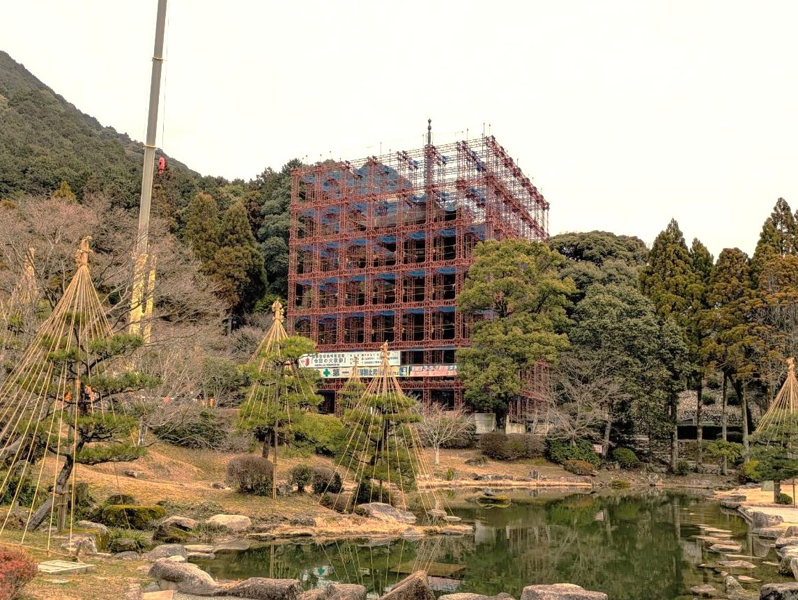 瑠璃光寺五重塔_最新整修情形