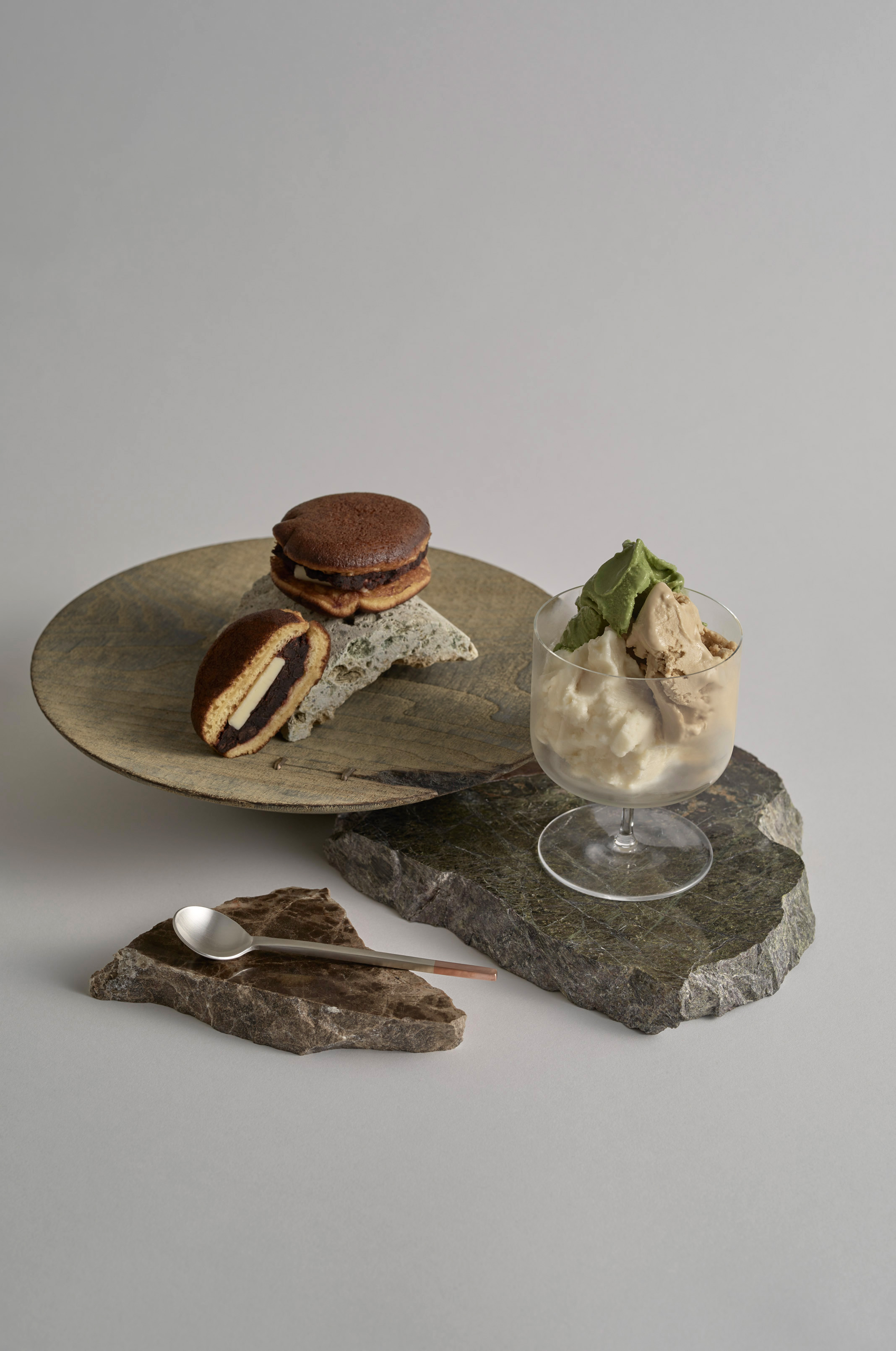 赤坂おぎ乃 和甘_赤板荻野 和甘_銅鑼燒_義式冰淇淋