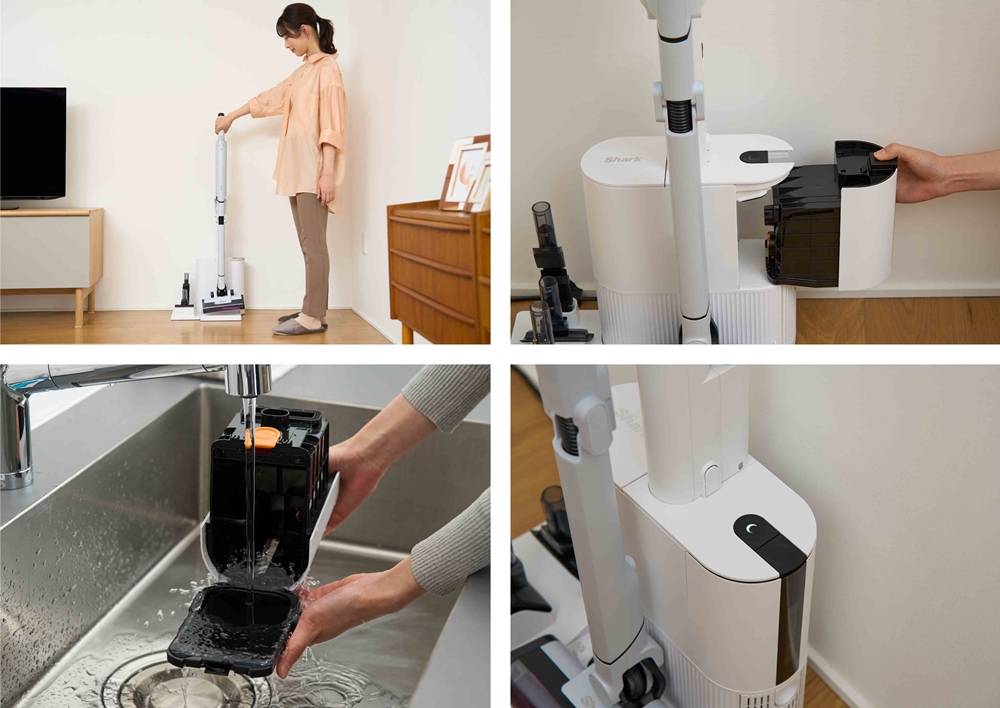 Shark EVOPOWER SYSTEM 輕量無線吸塵器登台，主打自動集塵與智慧吸力調整功能