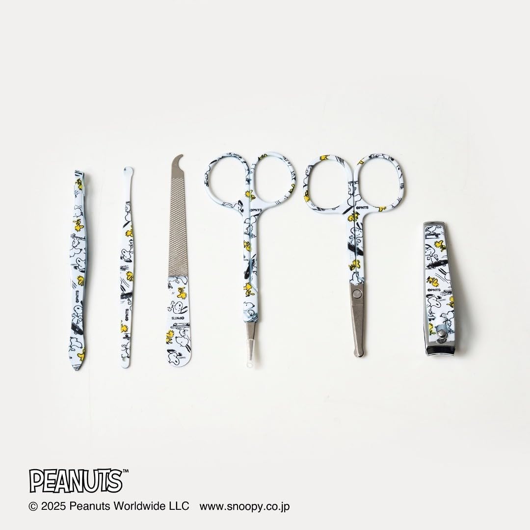 SNOOPY指甲剪組內容物