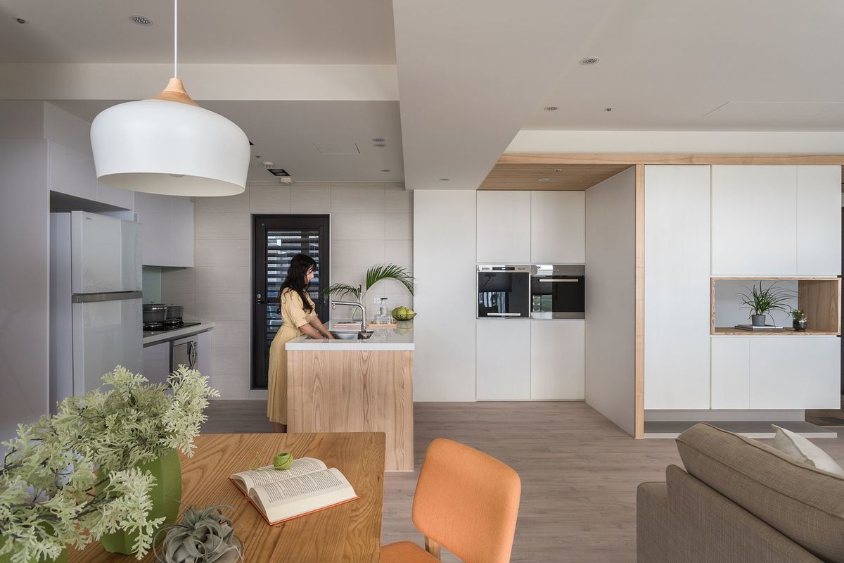 中島；住宅；室內設計