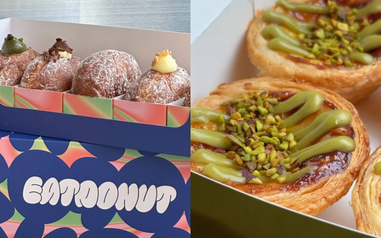 甜點控暴動！宜可頌推生甜甜圈品牌、肯德基開心果蛋撻限時開賣