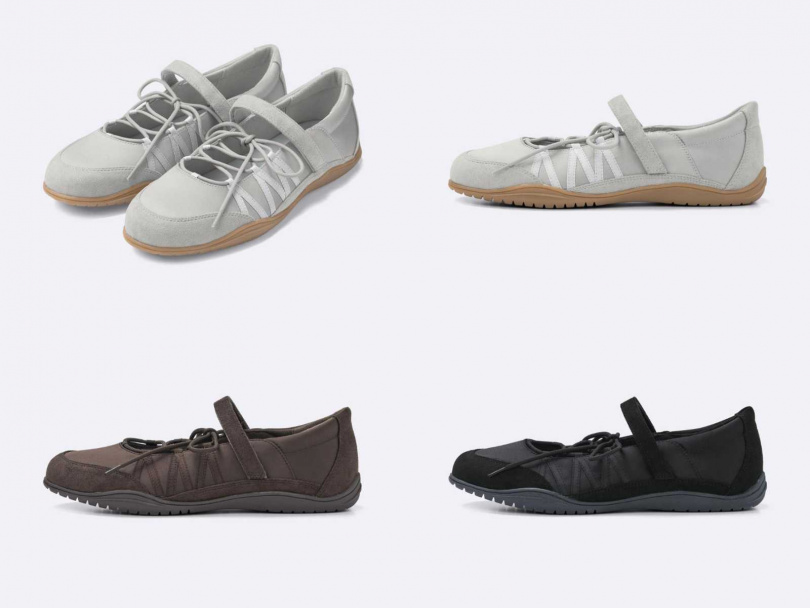 GU繫帶芭蕾運動鞋／990元（圖／品牌提供）