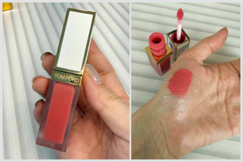 圖說：TOM FORD 太陽親吻燦金腮紅霜#03 主打色 / 1,700元。（圖／tingting 攝）