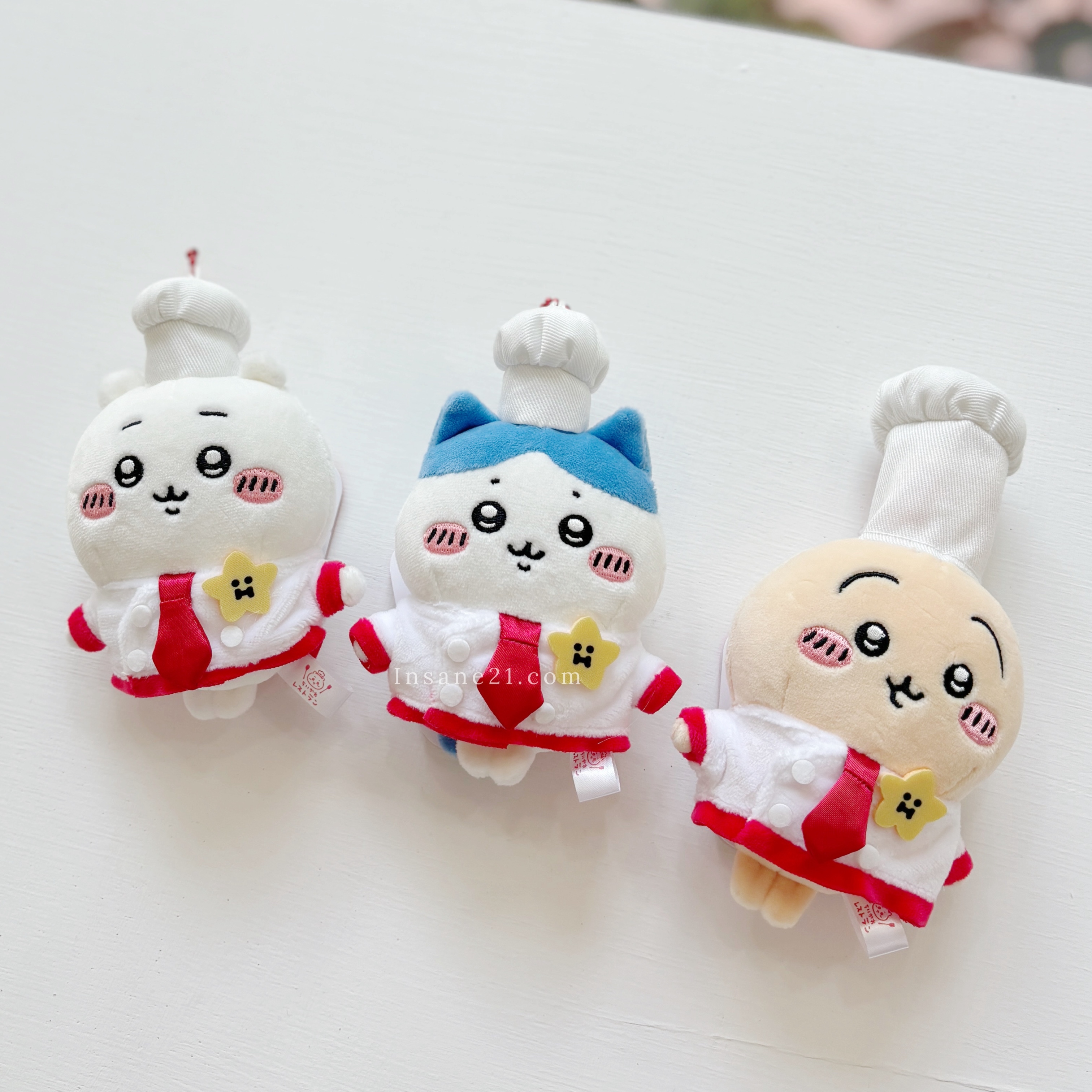 CHIIKAWA吉伊卡哇 師傅 大廚餐廳系列 鼎泰豐帽 吊飾 娃娃