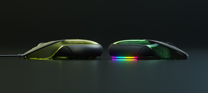 左為原版 Razer Boomslang，右為 Razer Boomslang 20 週年紀念版。