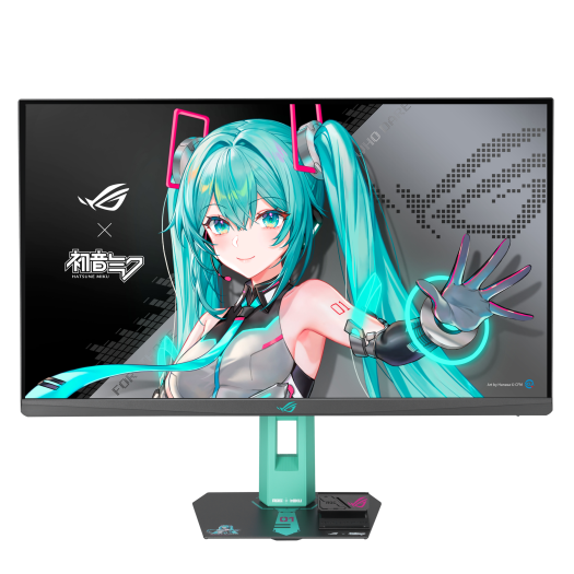 華碩 ROG 推出初音未來特別版全系列零組件及周邊，以「科技 X 二次元」跨界美學強化電競體驗