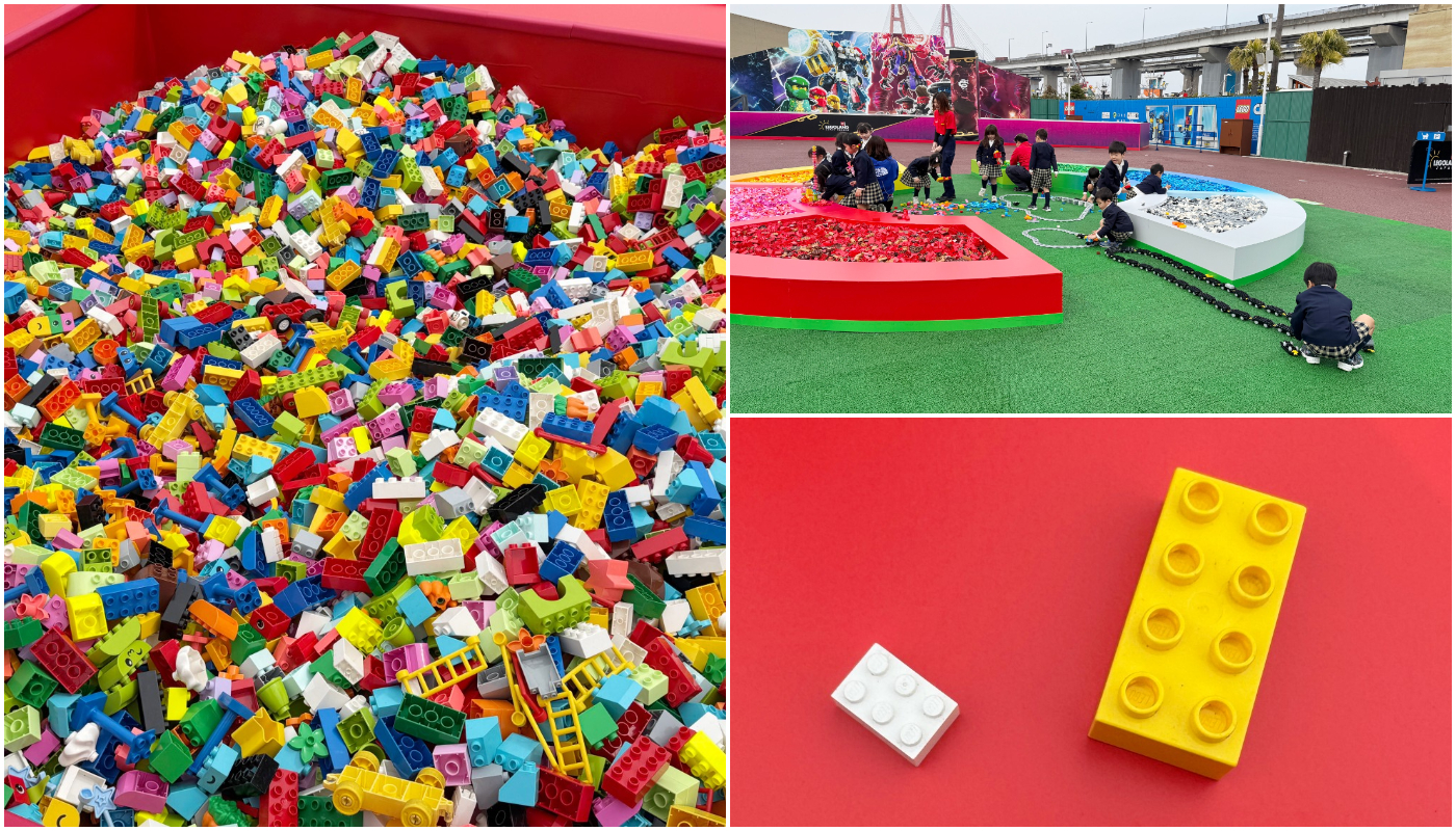 LEGOLAND_樂高樂園_レゴランドで春のお祝いパーティー_樂高樂園春日慶祝派對_巨大ブリックサークル（レゴ デュプロブロックが新登場）_巨型積木環（使用全新的樂高得寶系列）