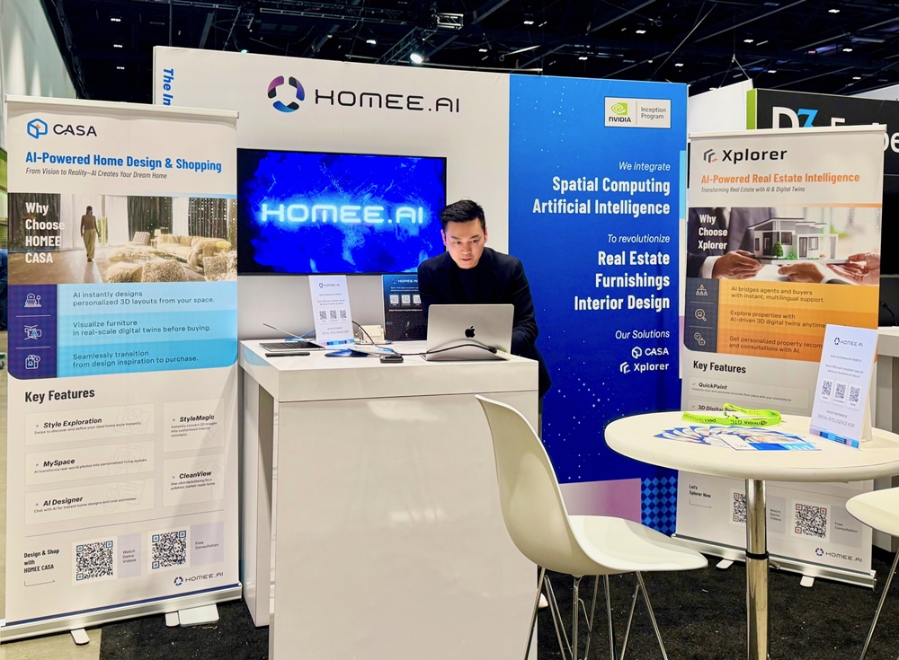 【GTC 2025】HOMEE AI 發表 Xplorer，展示 AI 在空間產業的應用