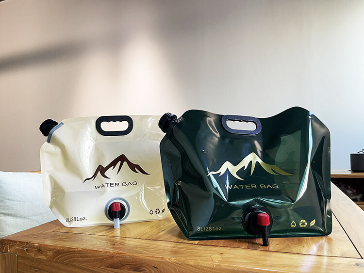 野外露營戶外便攜式折疊水桶折疊水袋8l大容量