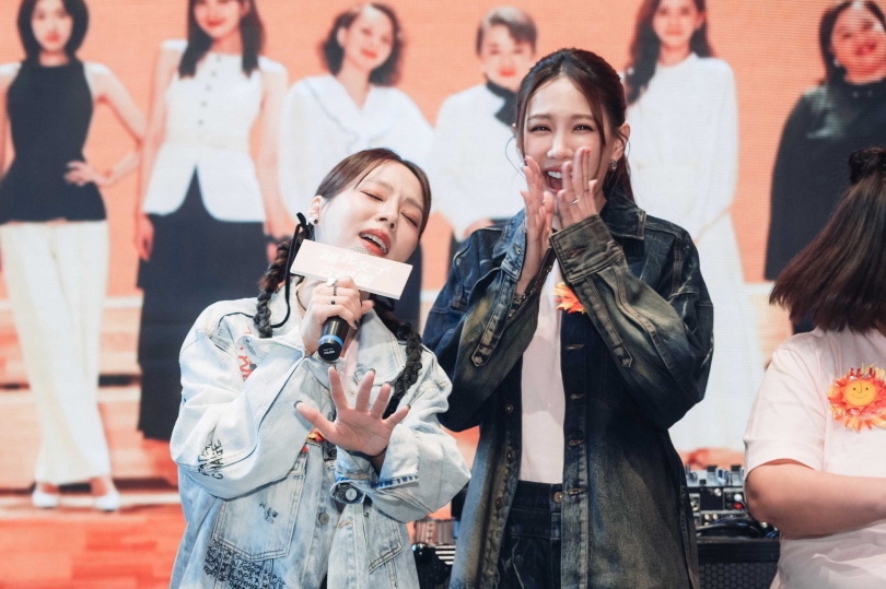 因為拍了本片，安心亞（右）與孫淑媚建立了好默契與好友誼。（圖／壹壹喜喜提供）