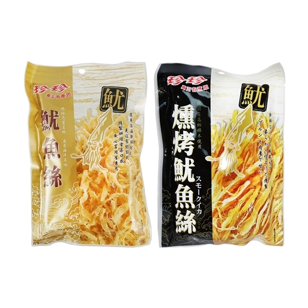 珍珍 魷魚絲／煙燻魷魚絲(27g)小包裝 款式可選【小三美日】D111053 零食