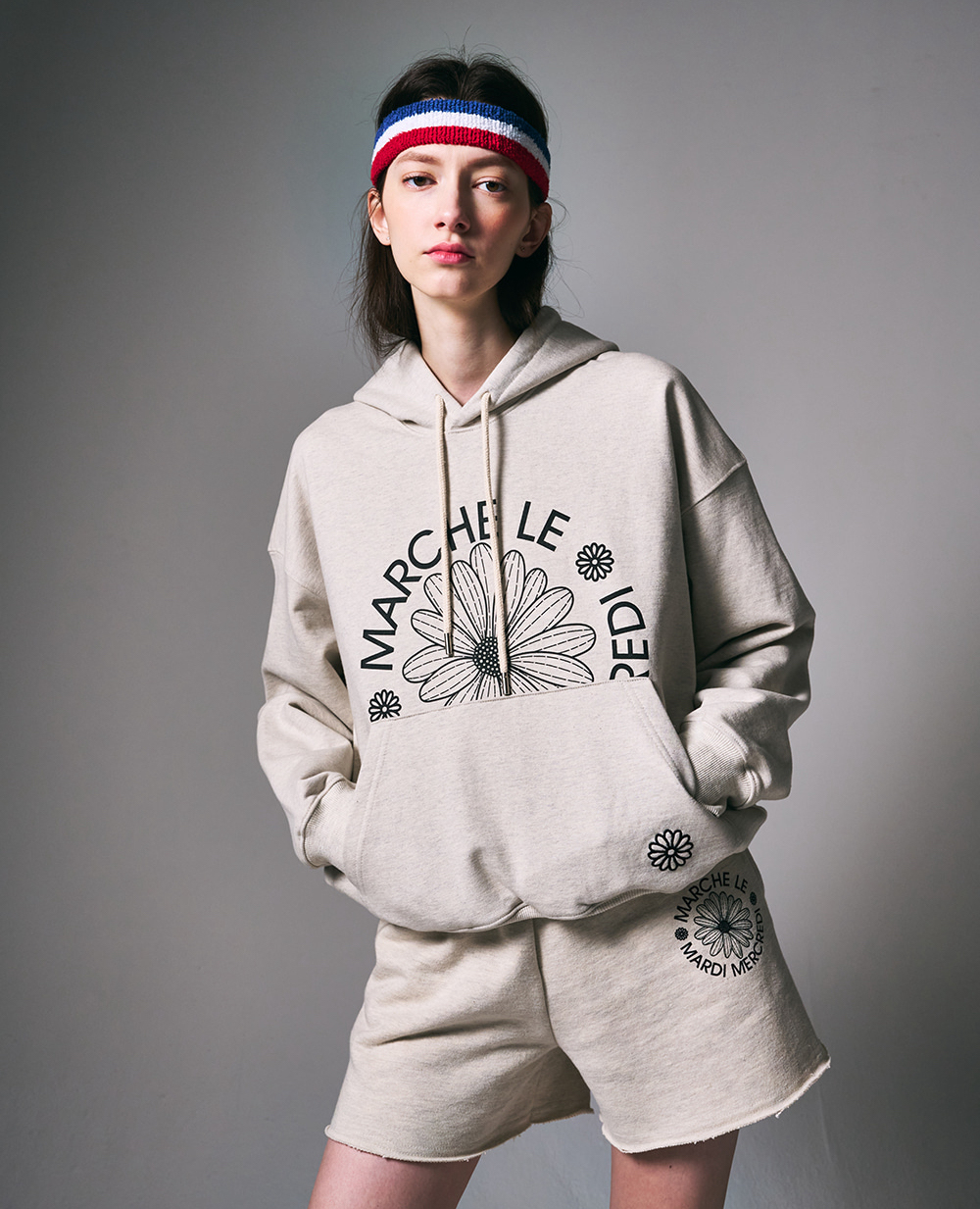 MARDI MERCREDI Marche Emblem Hoodie