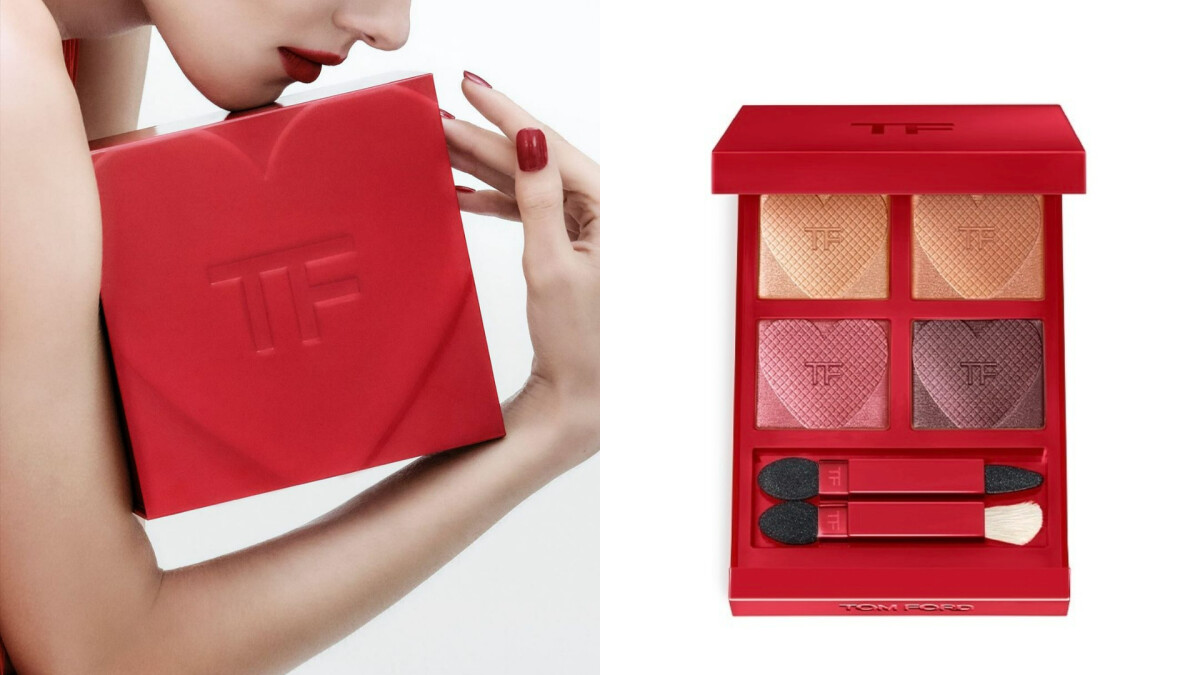2024春季專櫃限定眼影盤點：TOM FORD情人節愛心眼影盤必收，DIOR春妝印花壓紋太美！