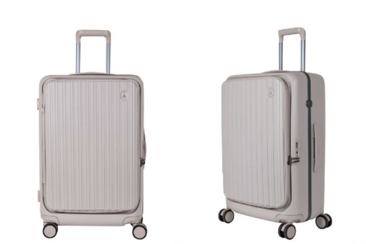 Crown以近期熱門的前開式設計，打包或臨時取物都更順手，不用完全翻開就能快速找到需要的東西。