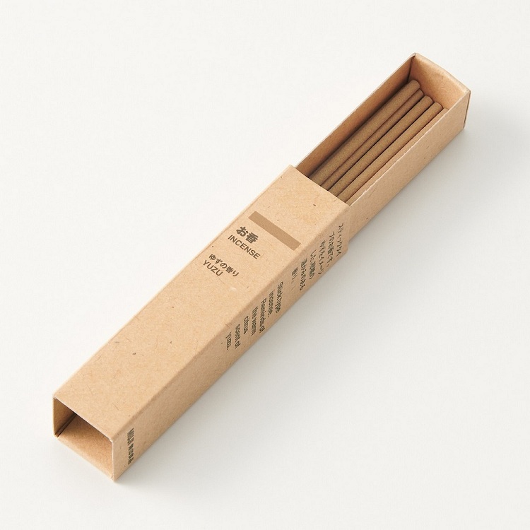 無印良品柚子味線香