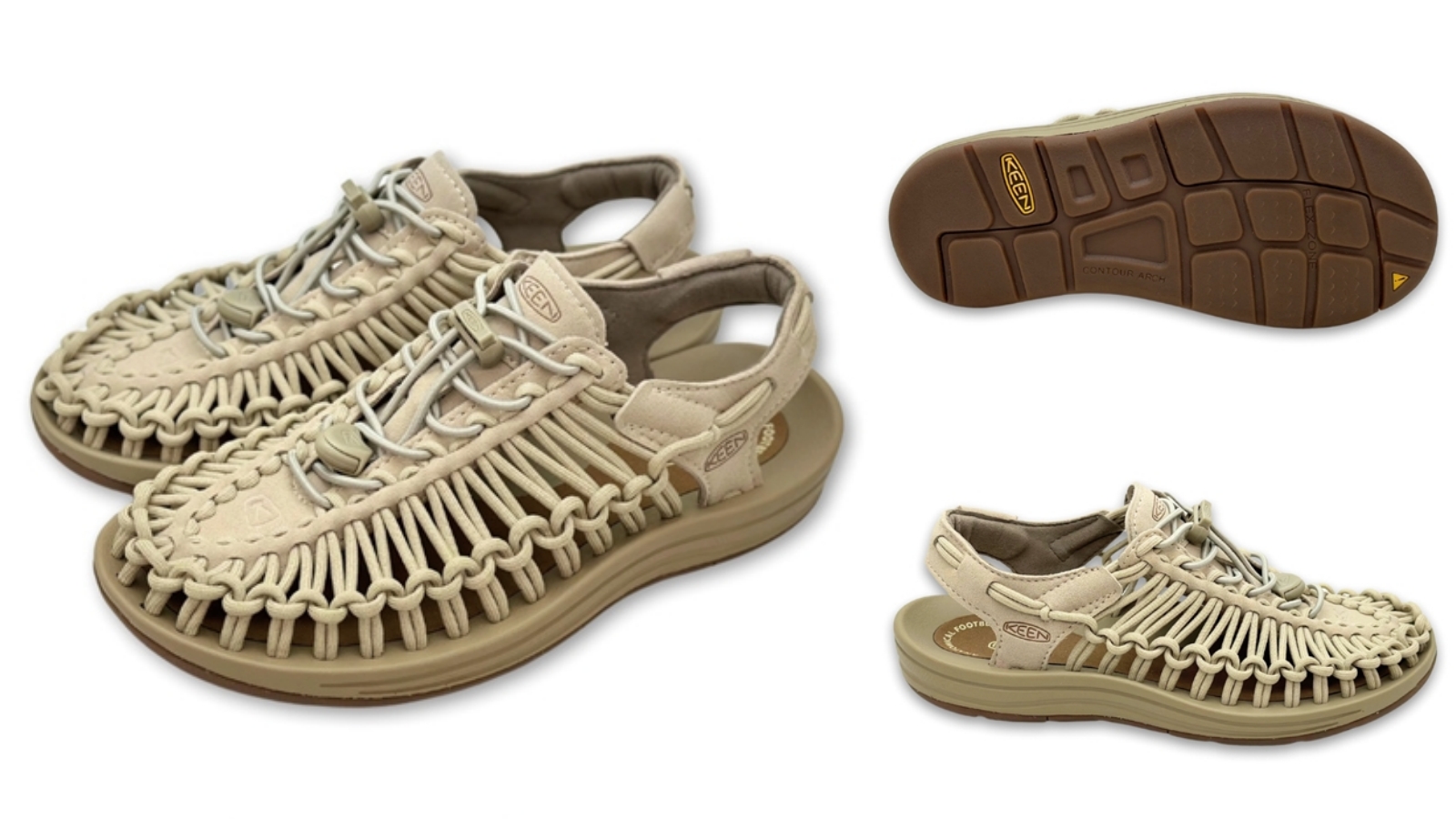 KEEN UNEEK 彈性編織涼鞋