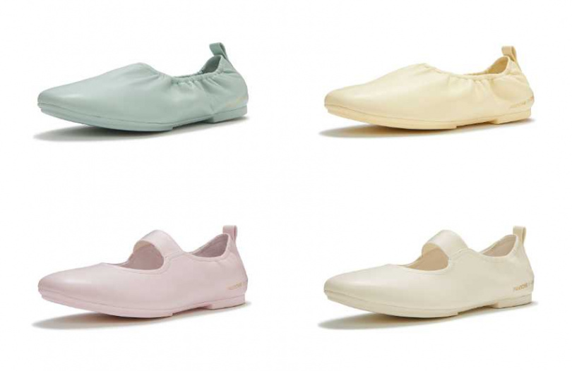 Delicato Poise Ballerinas／6,550元，Delicato Poise Leather Mary Janes／7,850元（圖／品牌提供）