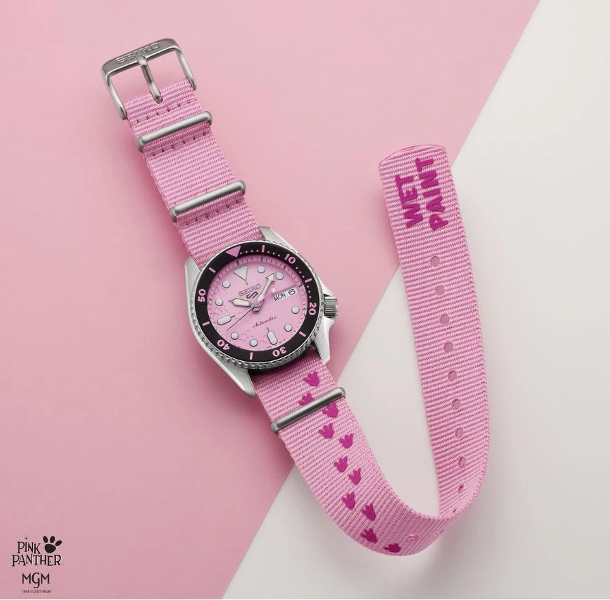 精工 粉紅豹 女錶 seiko