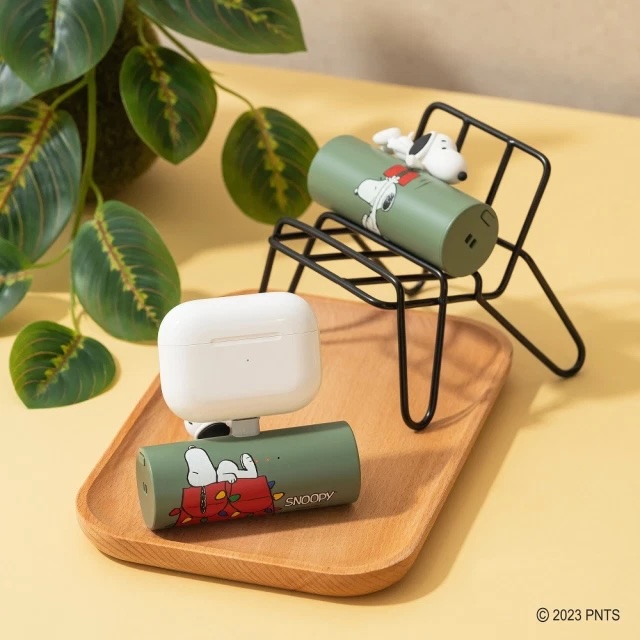 2024送你電力滿滿【infoThink】史努比PD快充口袋行動電源5000mAh-規格/顏色任選
