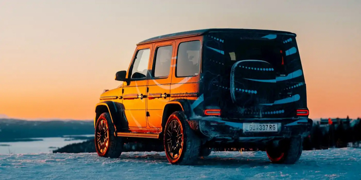 Mercedes Benz 純電 G-Class 概念車