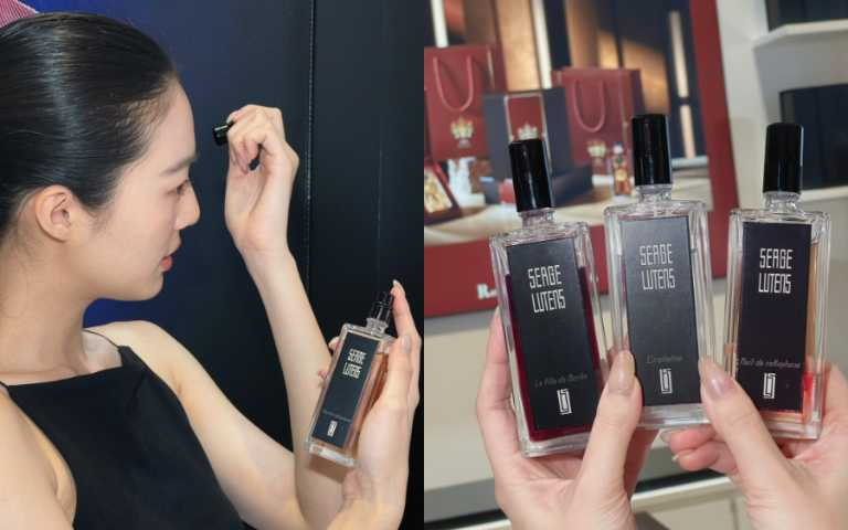 黑色禮服系列最熱賣前三名：柏林少女、玻璃紙之夜、孤女。（圖／廖怡婷 攝）
