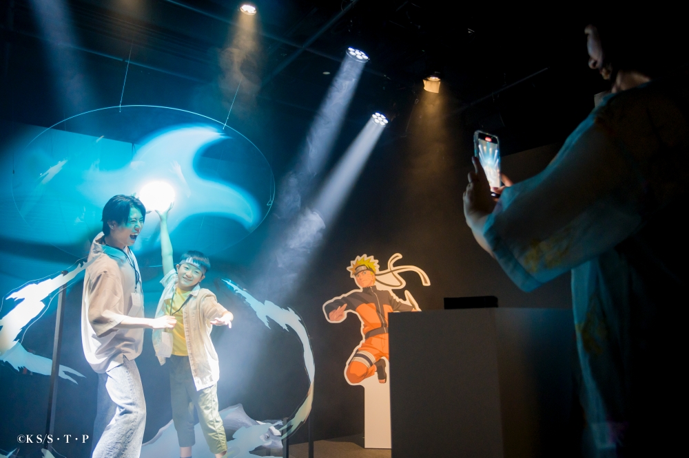 放て！風遁・螺旋手裏剣