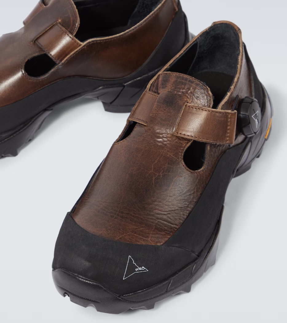 Roa Mary Jane leather sneakers