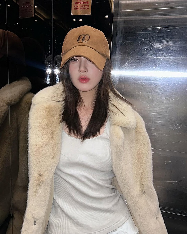 趙露思帽子髮型推薦1：輕盈層次剪