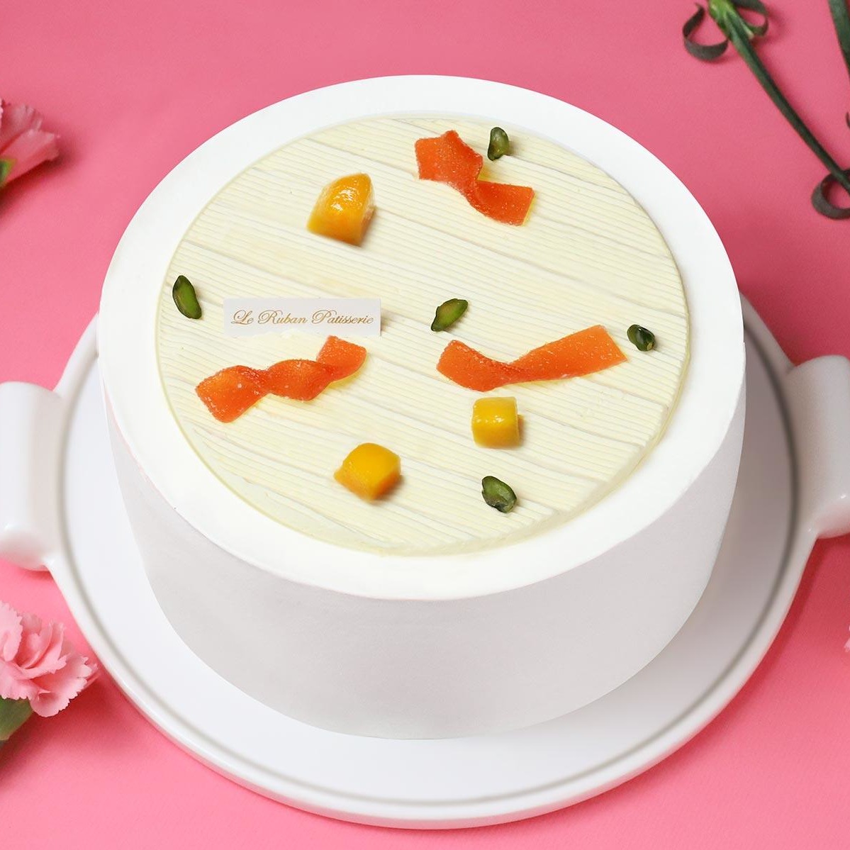 【法朋烘焙甜點坊】 七吋芒果百香果鮮奶油蛋糕