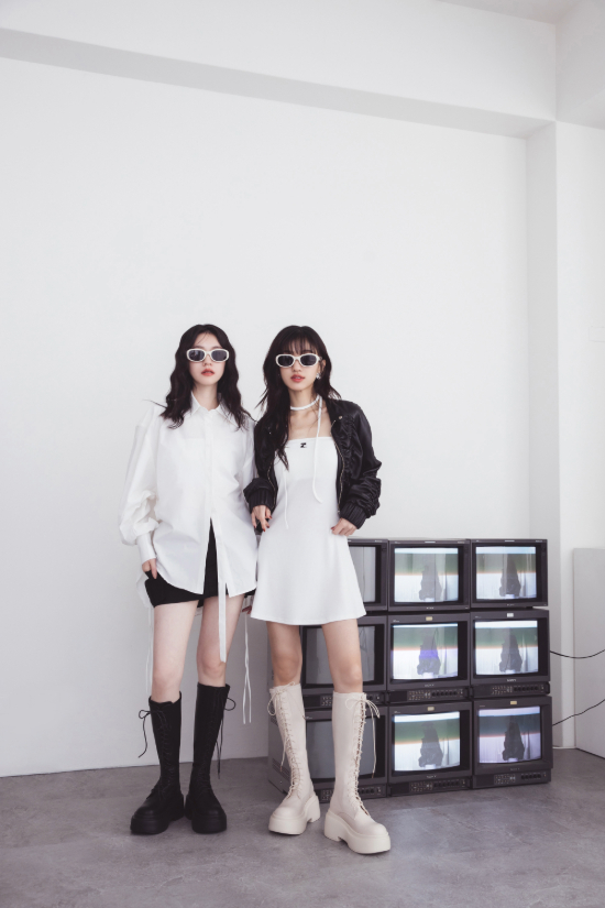 KPOP演唱會站坑靴推薦 逆天長腿厚底綁帶長靴，8公分增高顯瘦，街頭潮流百搭，演唱會穿搭推薦